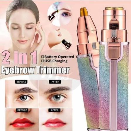 2-in-1 Flawless Eyebrow Trimmer | USB Rechargeable