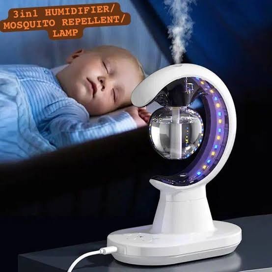 3-in-1 Smart Mosquito Repellent Lamp